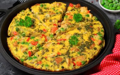 Frittata de Legumes no Forno